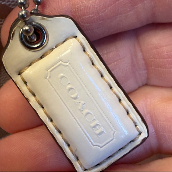 Coach Vintage Y2K Signature Stripe Swingpack Crossbody Bag w/Leather Trim - Picture 15 of 16